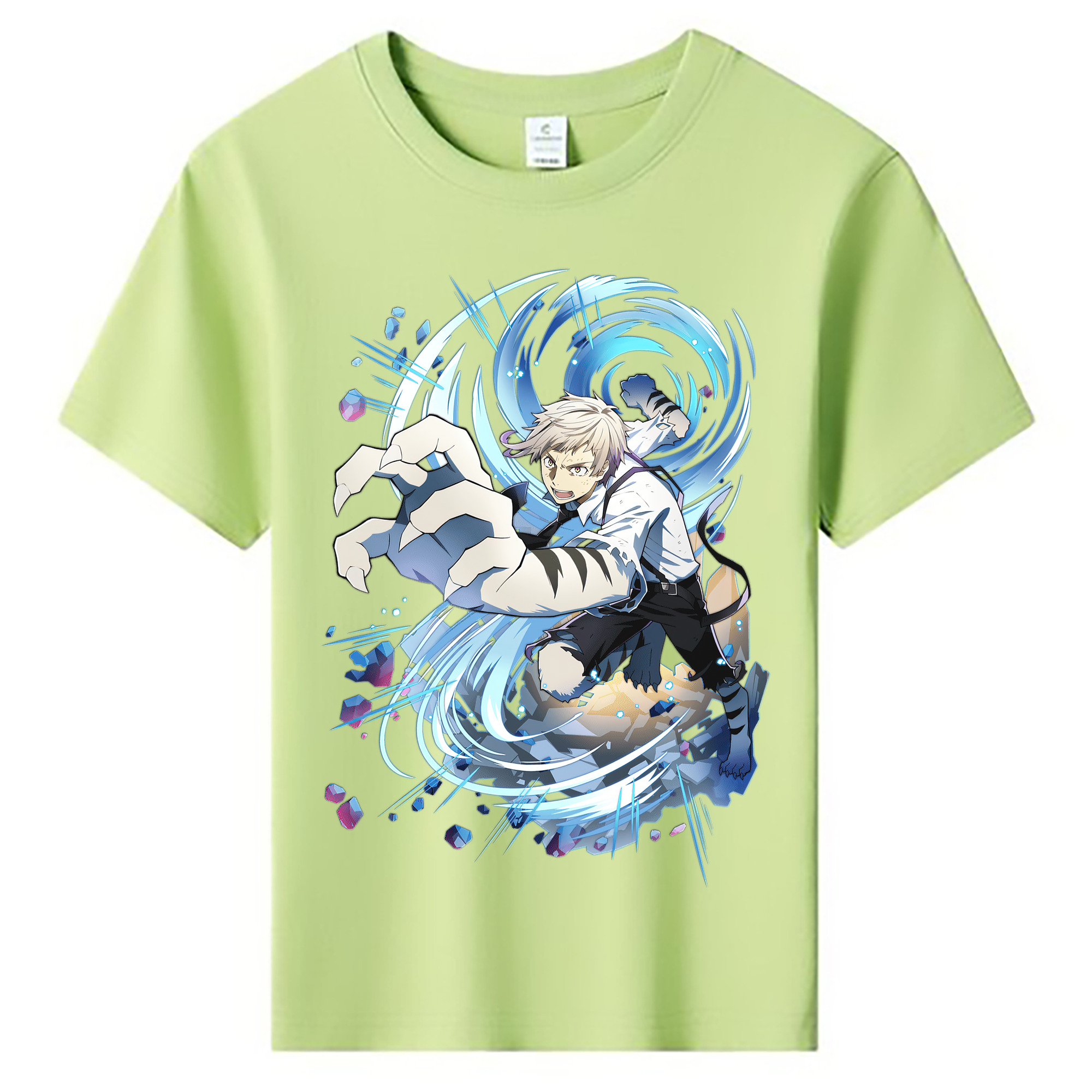 （画像用） 文豪ストレイドッグス Bungo Stray Dogs 綿100％キッズTシャツ（フロントプリント）